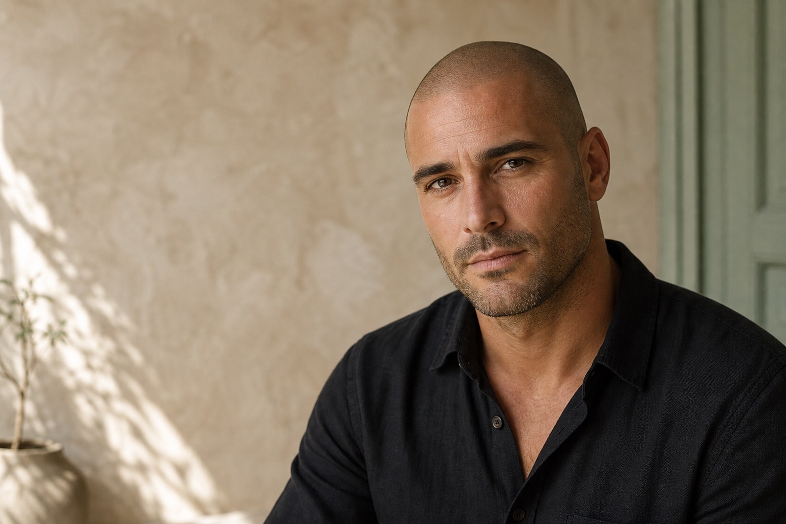 Lifestyle male portrait illustrating a personalised SMP direction